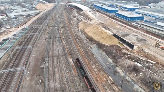 Юго-Восточная хорда (ЮВХ) 9й участок от Павелецкого направления МЖД до МКАД 12 апреля 2022 смотреть онлайн