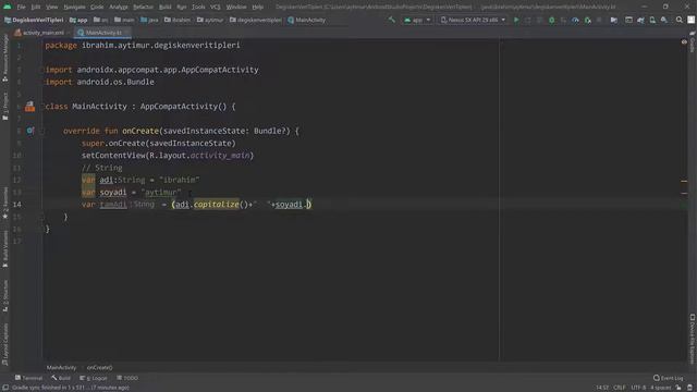 4. Kotlin String Veri Tipleri смотреть онлайн