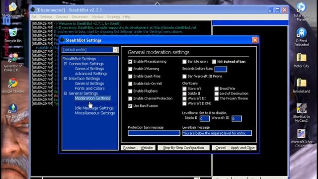 How to set up a stealthbot for Warcraft III смотреть онлайн