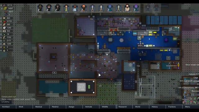 Rimworld, Tale of a USCM Crash, Episode 16 смотреть онлайн