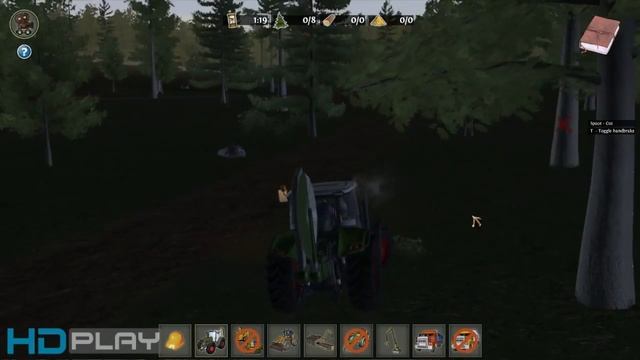 Woodcutter Simulator 2012 - Gameplay PC | HD смотреть онлайн