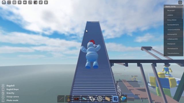 Roblox Realistic Ragdoll Physics смотреть онлайн