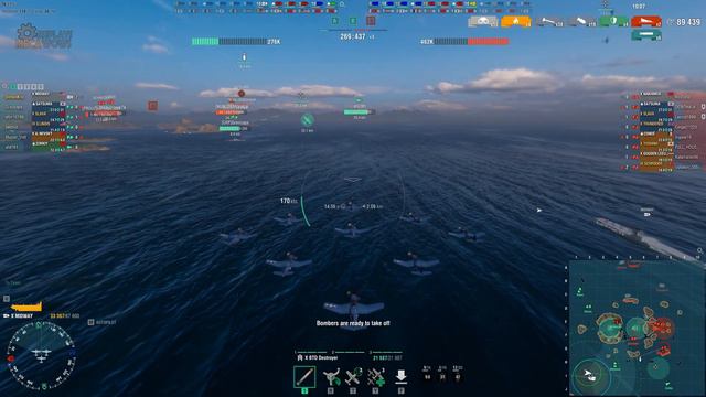Midway 5 Kills & 200k Damage | World of Warships Gameplay смотреть онлайн