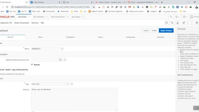 Oracle APEX : What is Shortcut and How to Use смотреть онлайн