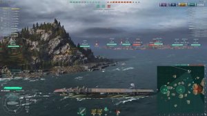 World of Warships Как играть на авике HOSHO IV