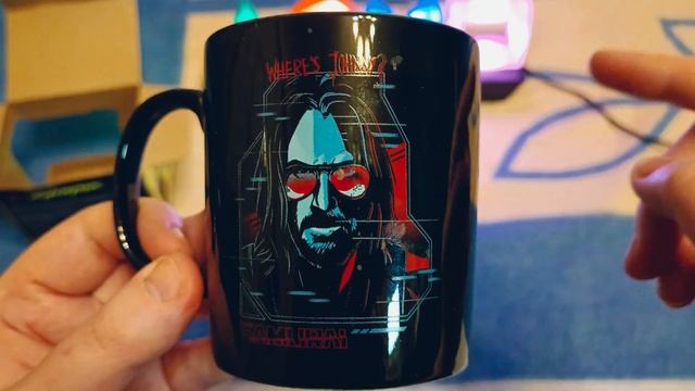 Кружка Cyberpunk 2077 Digital Ghost Обзор - СТАКАН В СТИЛЕ КИБЕРПАНК 2077 СУВЕНИР ГЕЙМЕРУ ПОДАРОК смотреть онлайн