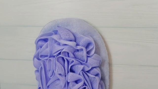 Голубая мочалка - варежка кесе 2 в 1 рукавица с сетчатой губкой (Ozon арт. ) смотреть онлайн