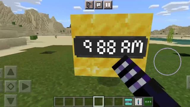 Моды на часы в майнкрафт пе смотреть онлайн