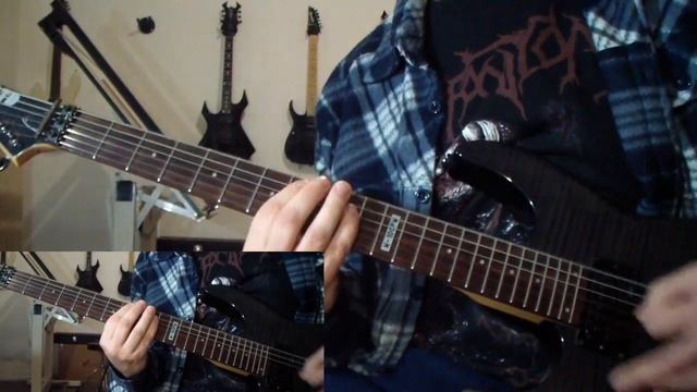 Immolation - Majesty and Decay (guitar cover) смотреть онлайн
