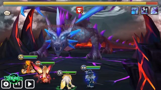 Summoners War - Daphnis (Fire Fairy King) Test смотреть онлайн