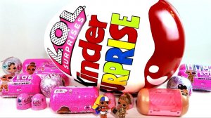 ОГРОМНЫЙ ЛОЛ СЮРПРИЗ киндер яйцо! Мультик лол