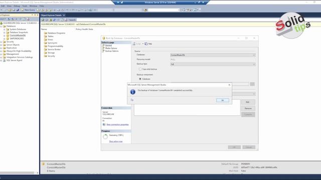 SOLIDWORKS TUTORIAL ➤ BACKUP DE PDM смотреть онлайн