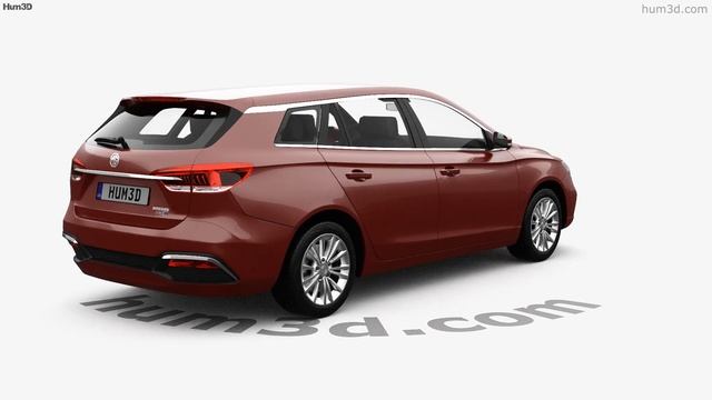 MG 5 SW EV 2020 3D model by Hum3D.com смотреть онлайн