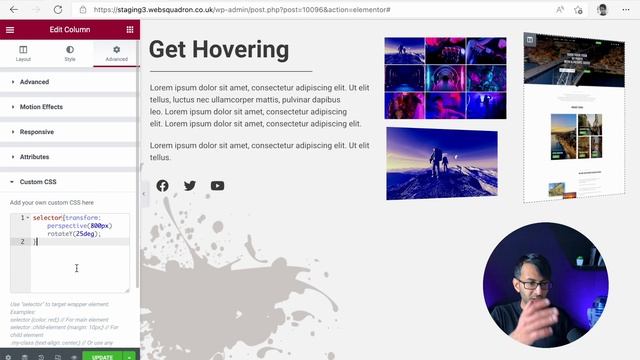 Skew Columns with Easy Code - Great for Portfolios - Elementor Wordpress Tutorial смотреть онлайн