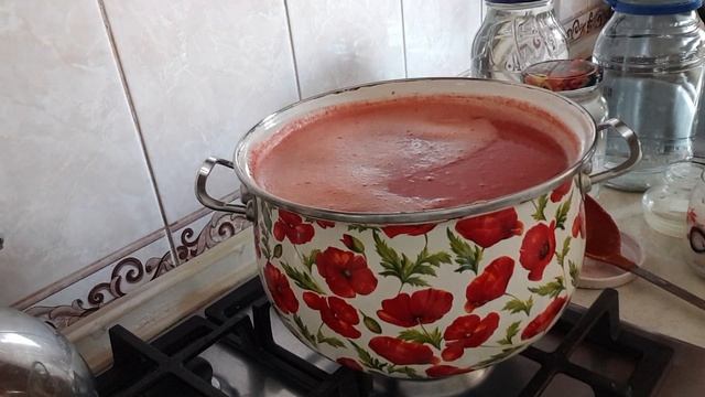 ДОМАШНИЙ ТОМАТНЫЙ СОК НА ЗИМУ, САМЫЙ ВКУСНЫЙ И ЛЁГКИЙ РЕЦЕПТ,ВЛОГ смотреть онлайн