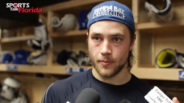 Lightning Victor Hedman on the flukey bounces and the play of Marc Andre Fleury смотреть онлайн