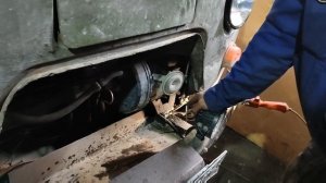 Как установлена лебёдка на УАЗ Буханка