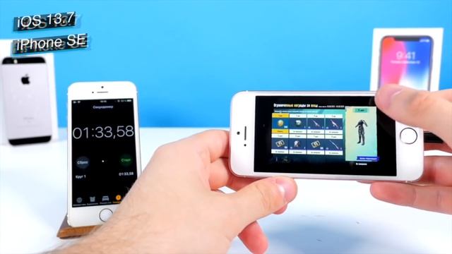 НОВАЯ iOS 14 на iPhone SE. Сравнение с iOS 13.7, ТЕСТ БАТАРЕИ. Что нового? Обновлять iPhone SE? смотреть онлайн