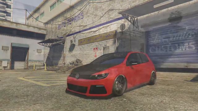 GTA V PC 60FPS | Volkswagen Golf R32 Mod Customization | David9323 смотреть онлайн