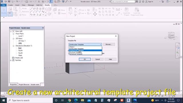Revit parametric deign tutorial (wave facade design) смотреть онлайн