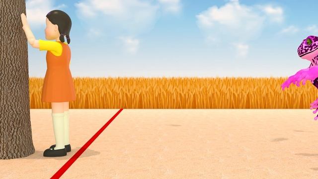 Huggy Wuggy I'm not a monster - Poppy Playtime Animation - Squid Game смотреть онлайн