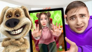 Говорящий Бен Захватил Свету ! **Она Останется В Телефоне** // Луномосик