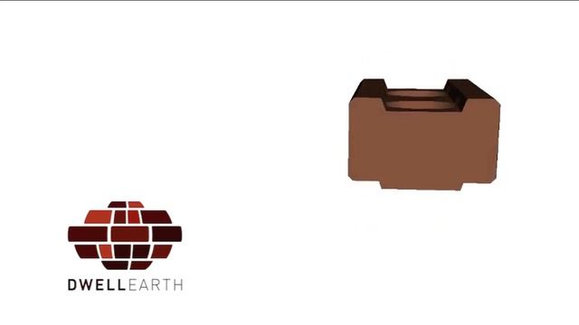 Compressed Earth Block - Dwell Earth Designed - V Lock Block - Interlocking Compressed Earth Block смотреть онлайн