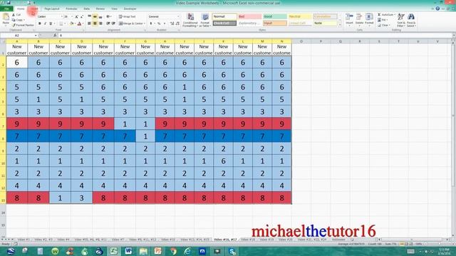 VIDEO #17 (Excel 2010) - Tutorial on how to delete conditional formatting in Excel смотреть онлайн