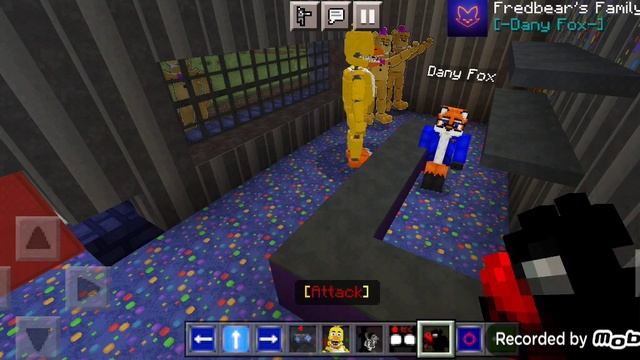 майнкрафт мод на Fredbear Family Diner от Dany Fox