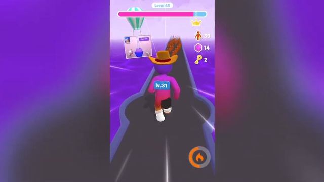 Giant rush gameplay Level-45 || NG Gaming смотреть онлайн
