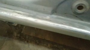 Замена порогов рено.