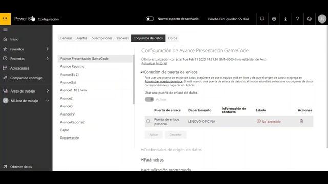 Power BI Gateway con Excel y SQL смотреть онлайн