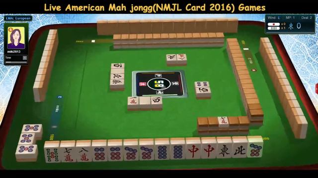 European Riichi (Japanese Mahjong) - Mixed Triple Chow + Riichi смотреть онлайн