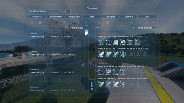 Space Engineers, High Pitch Ore Finder (Singular Survival, Ep 18) смотреть онлайн
