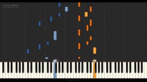 Nuvole Bianche - Ludovico Einaudi (Synthesia Piano Tutorial) • Joanna's Piano