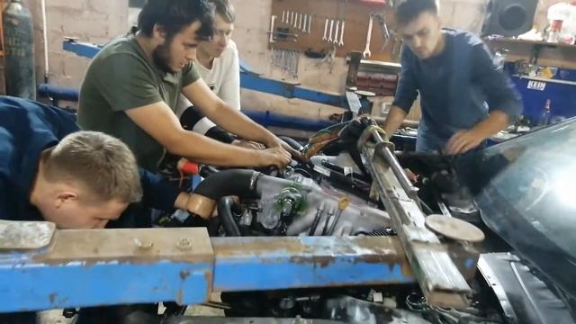 SWAP 1JZ GTE ЗА 10 МИНУТ