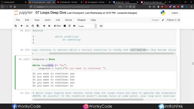 Loops in Python | Python Tutorials | Python for Data Science | Telugu смотреть онлайн
