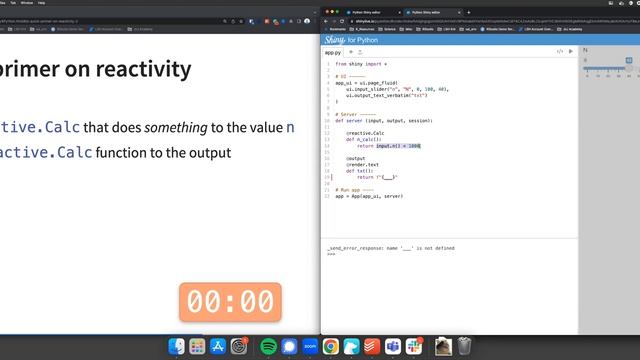 Shiny for Python смотреть онлайн