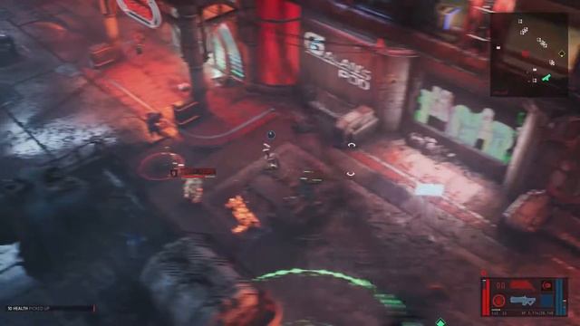 The Ascent - Trading Places: Bounties: Collect Happy Riden Bounty: Scorched Xbox Series X Gameplay смотреть онлайн