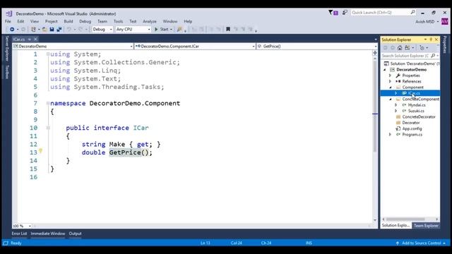 Decorator Design Pattern смотреть онлайн