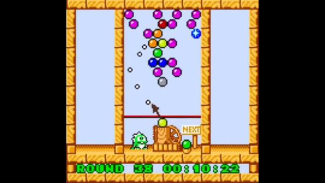 Puzzle Bobble Mini: Puzzle [Round 38] (Neo Geo Pocket Color Emulated) смотреть онлайн