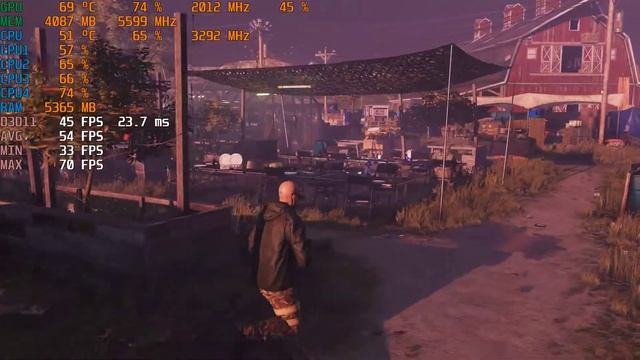Hitman (i5 6500/GTX 1080/16GB RAM | 1080p) смотреть онлайн