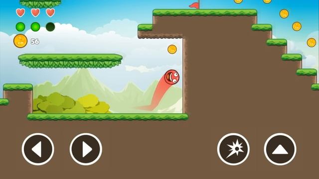 Bubble Red Ball Adventure - Jump Ball 2018 - Gameplay Android смотреть онлайн