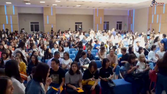 Первый публичный отчет Ректора AlmaU смотреть онлайн