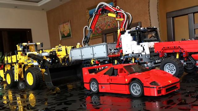 LEGO 42030 VOLVO L350F смотреть онлайн