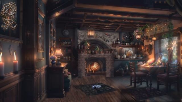 Сказка на ночь у камина для взрослых #23 без музыки смотреть онлайн