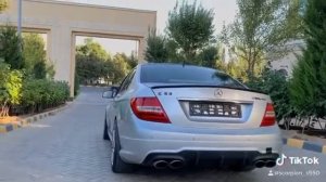 Выхлоп мерсадес С63 AMG
