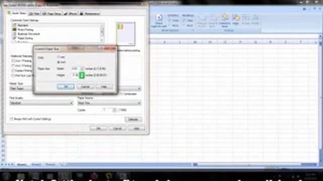 How To Setup Paper HVS/F4 in Microsoft Excel смотреть онлайн