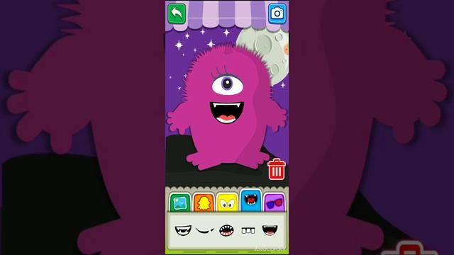 Делаем монстрика?. Весёлая игра Monster Maker. смотреть онлайн