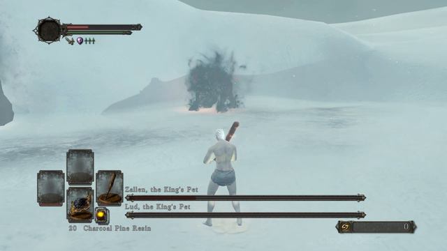 Dark Souls 2: SotFS - Lvl1 Deprived VS Lud and Zallen, the King's Pets [ No Damage, Solo ] смотреть онлайн